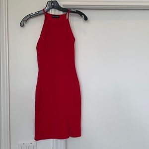 Red PrettyLittleThing Bodycon Dress